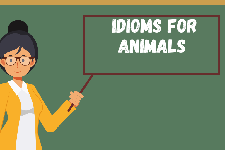 Idioms for Animals