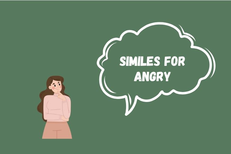 Similes for Angry